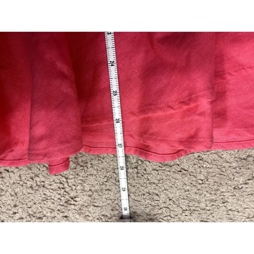 Women's Linen Blend Charming Charlie Skirt 12